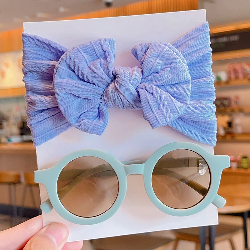 סרט שיער אופנתי לתינוקות וילדות – דגם לילך