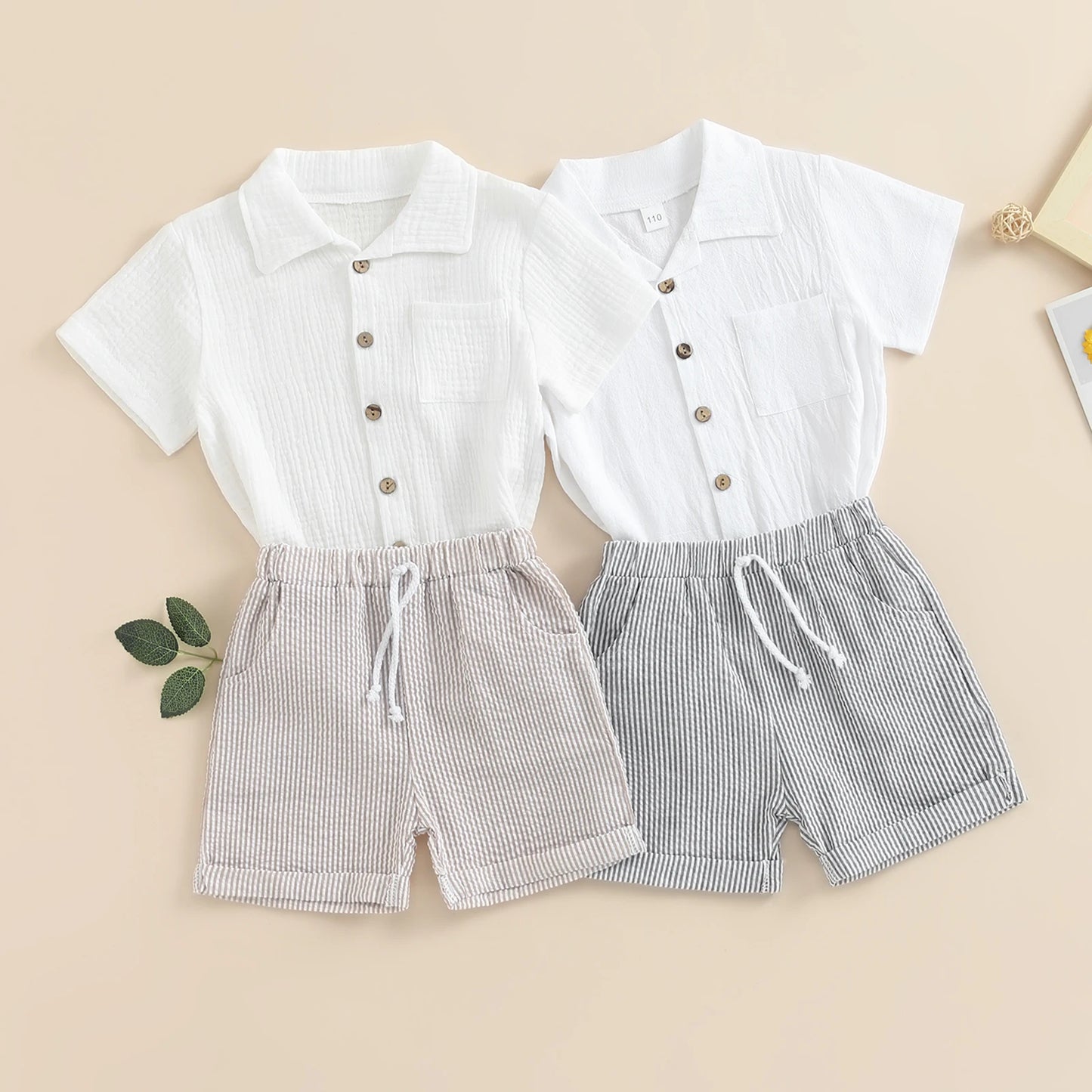 סט קיץ לתינוקות דגם - לואיס